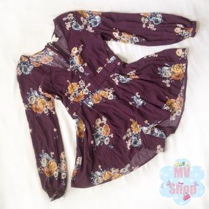 Forever 21  floral short romper